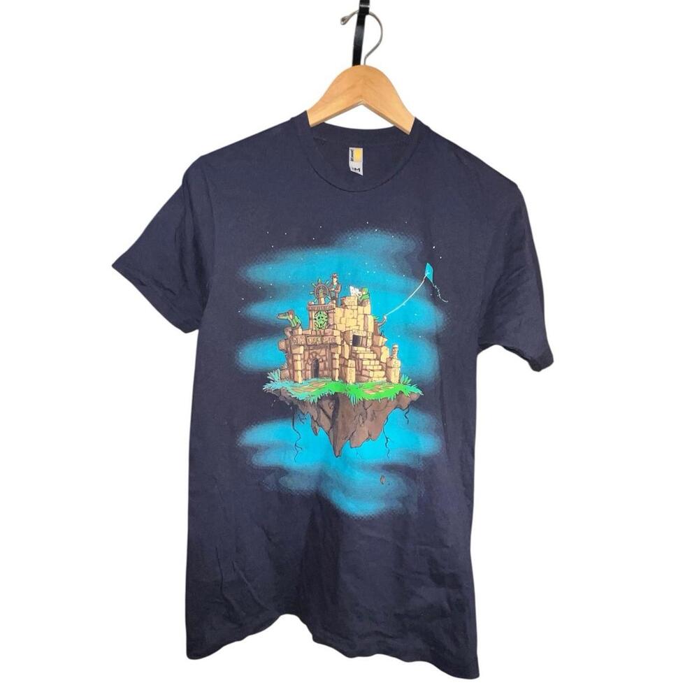 Shirt.Woot "Adventure Party" Ian Glaubinger Floating Island Tee Men's‎ Medium